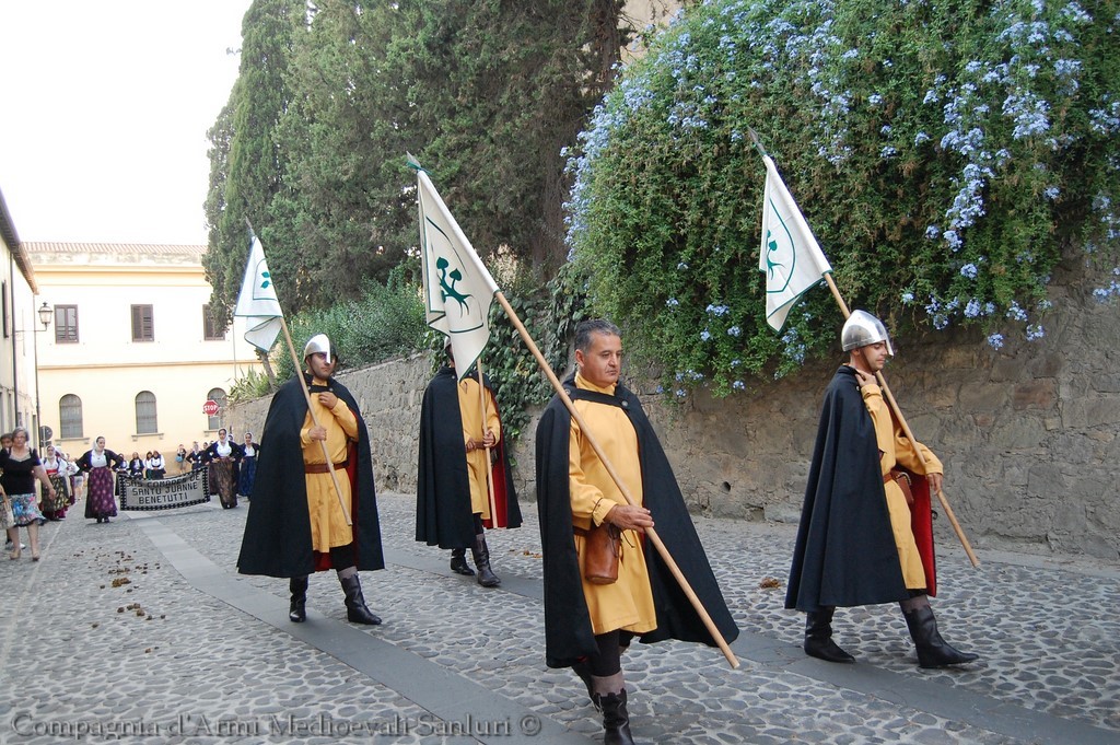 Sanluri - Processione San Lorenzo 2014