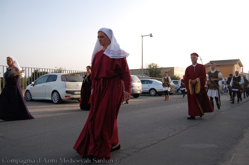 Sanluri - Processione San Lorenzo 2014